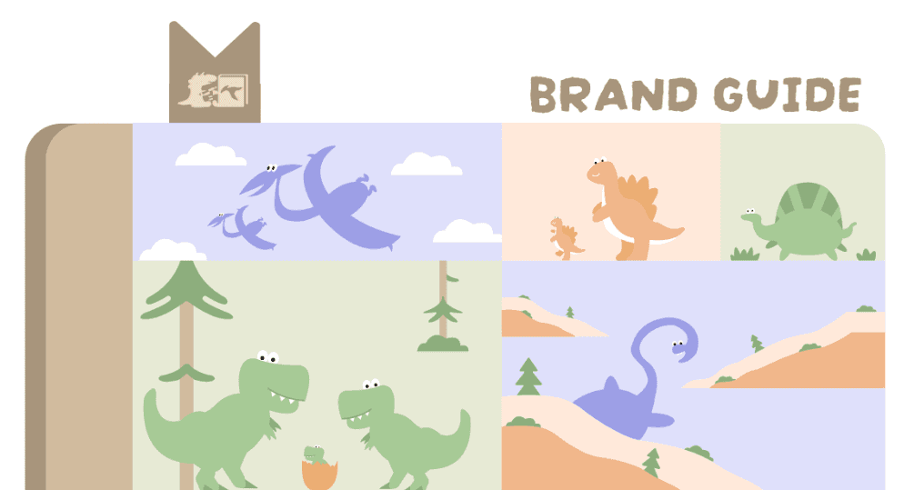 Brand Guide for Dinosaur Illustrator