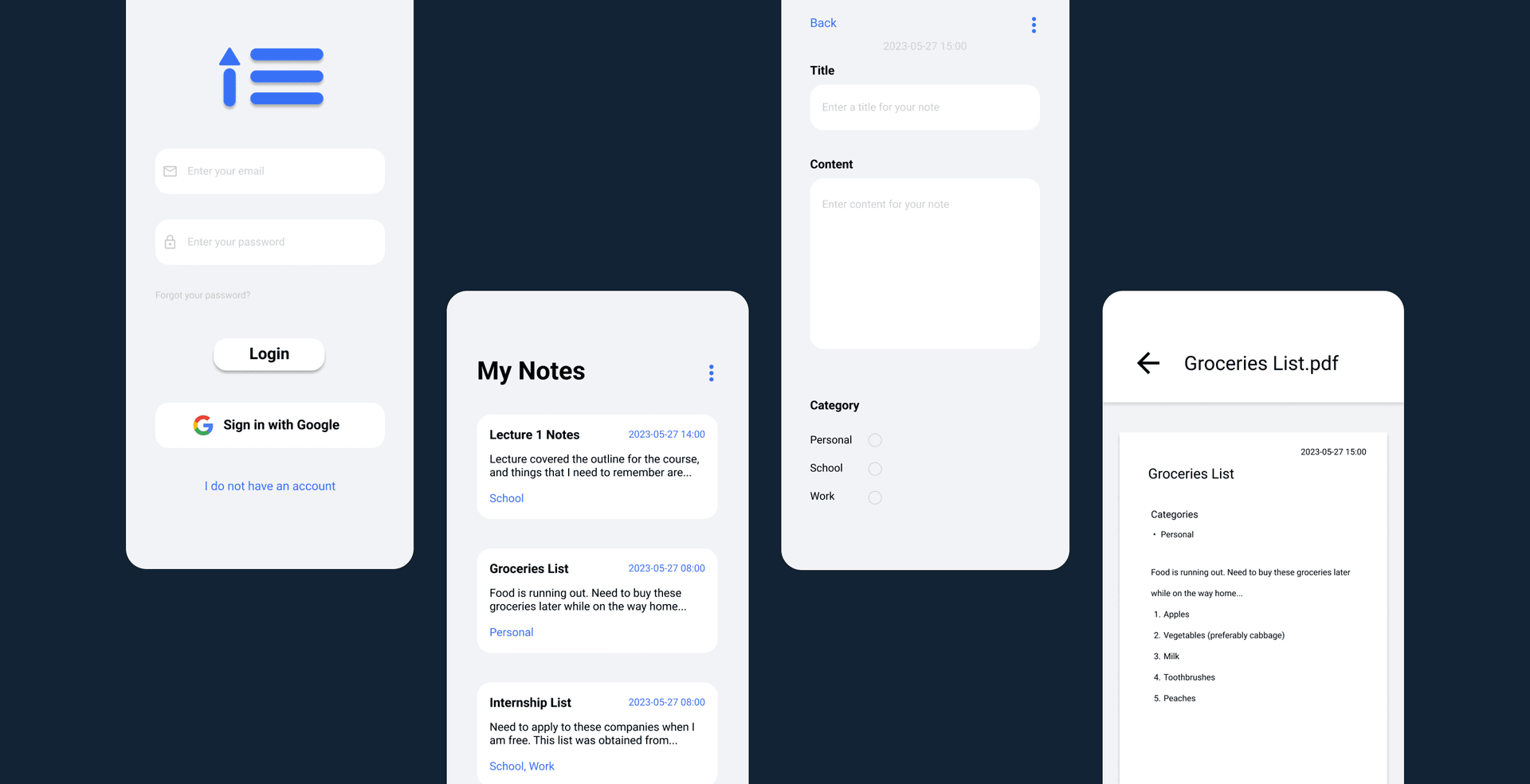 NeatNotes
